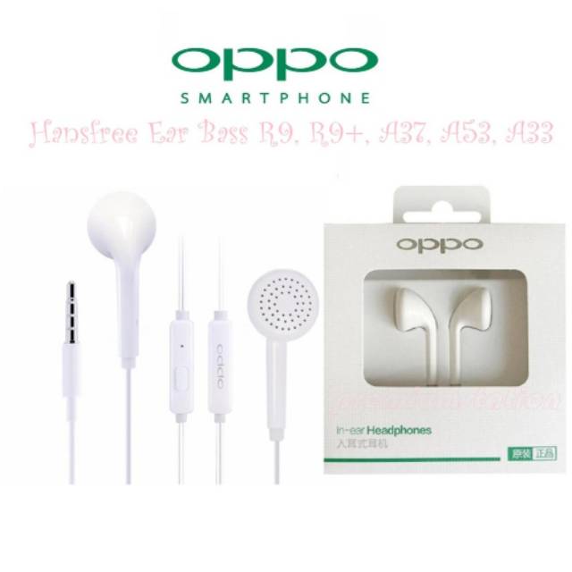 Headset Oppo R9 / Handsfree Oppo R9