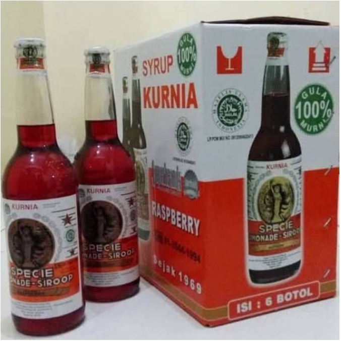 

Kurnia Syrup Raspberry Sejak 1969 Sirup Legend Sejak Dulu Kala