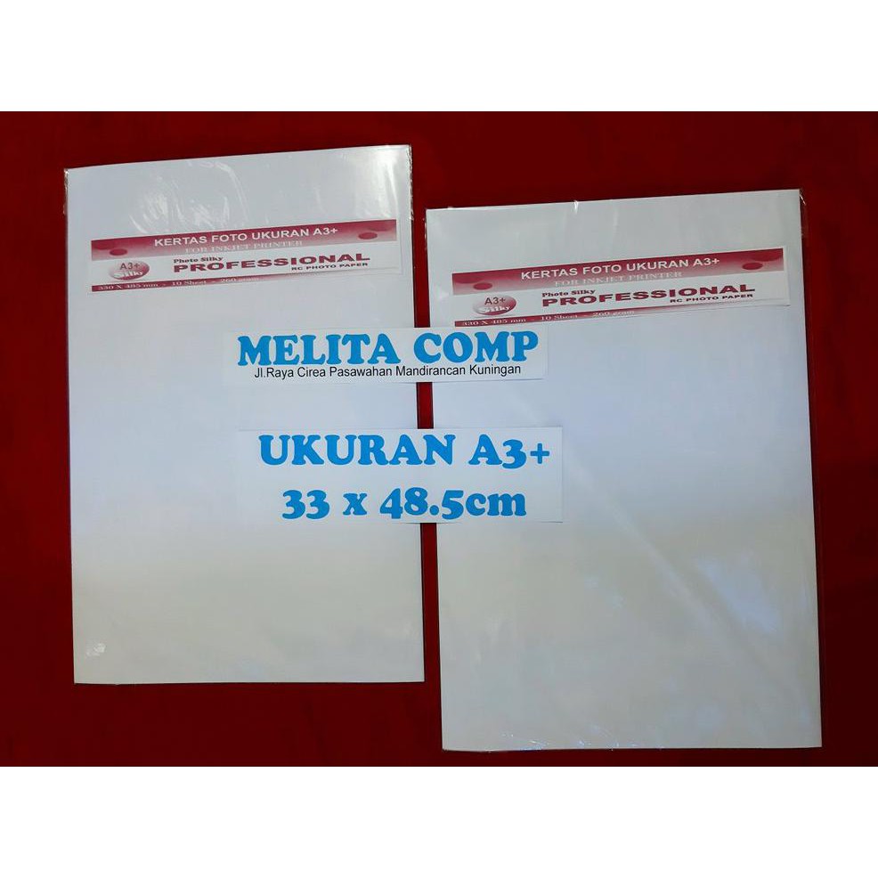 Kertas Foto Silky ukuran A3 plus