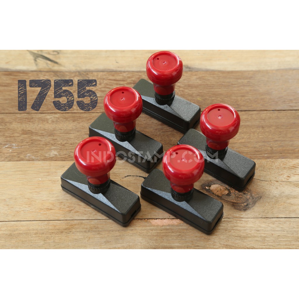 

gagang stempel flash 1755 1Kilo 22 pcs stamp kualitas terbaik indostamp