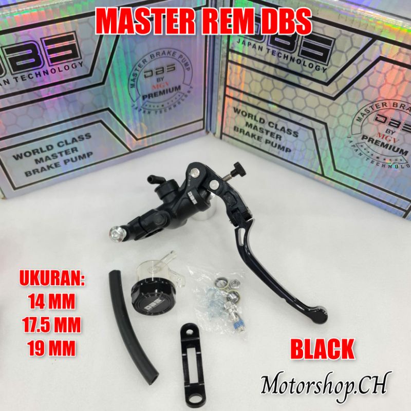Master Rem DBS Kanan Radial 14mm 17.5mm 19mm Premium Model Rcb S1 Universal Kanan Kiri Semua Motor B