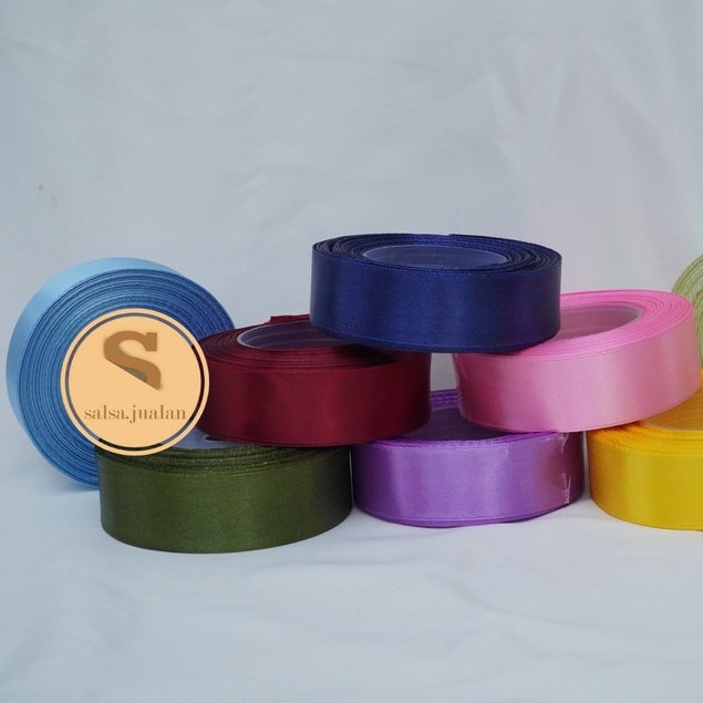

Pita Satin 2,5 cm Per-Roll