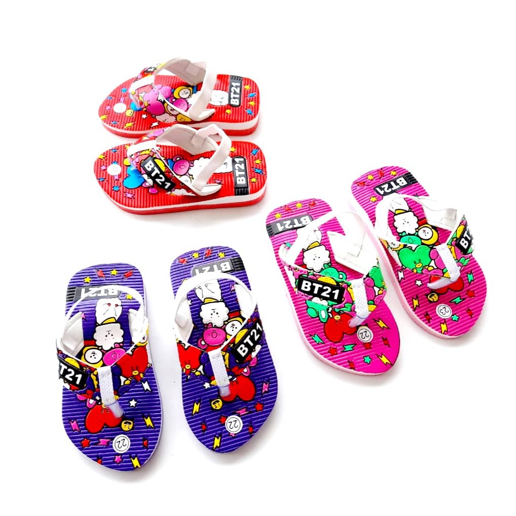 sandal baby BT21 terbaru sandal baby lucu sandal baby BT21