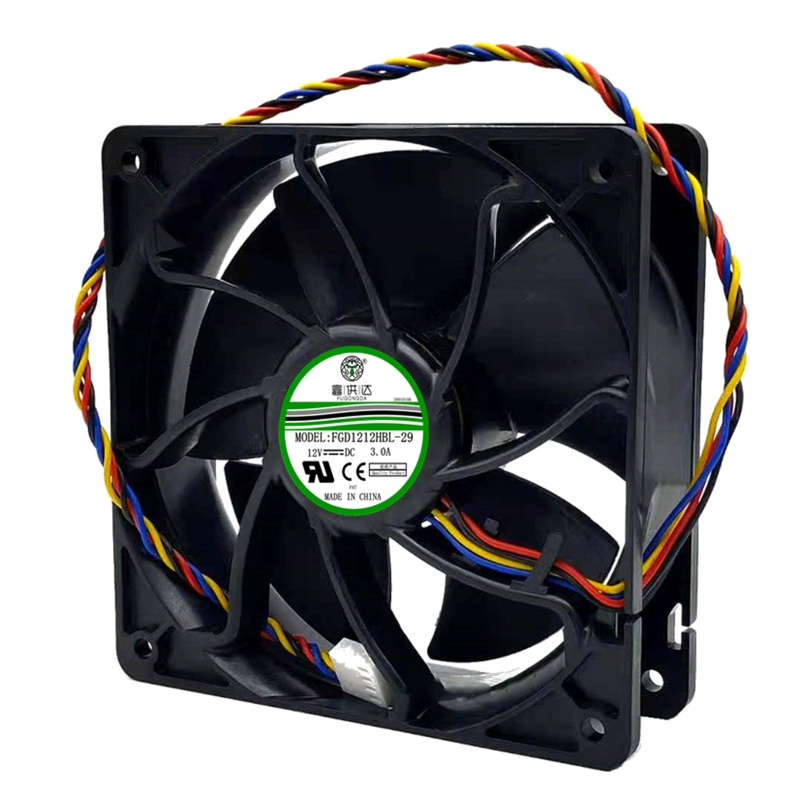 Bt Untuk DC Brushless Fan 12CM Cooling Fan FGD1212HBL-29 120mm DC12V Kipas Pendingin1203