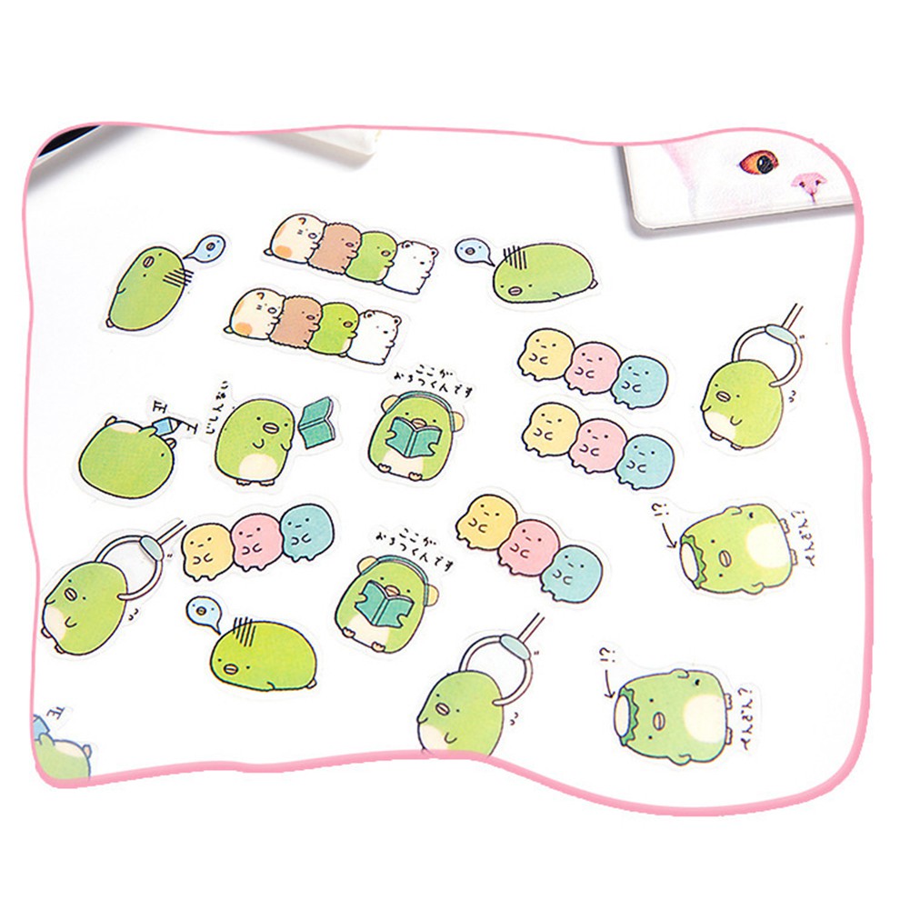 【HOT SALE】50Pcs/Bag Kawaii Sumikko Gurashi Decorative Stickers DIY Scrapbooking Paper Diary Album Computer Notebook Decoration