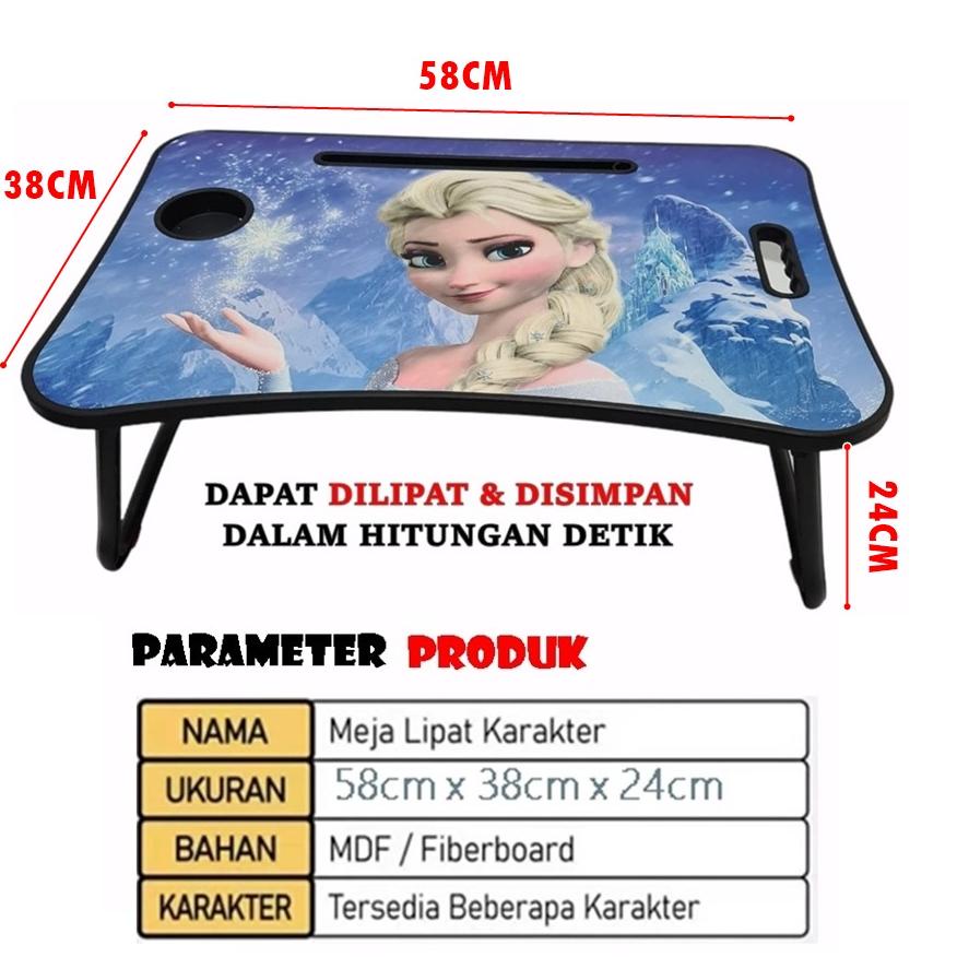 

Meja Belajar Lipat Anak Portabel Karakter Meja Laptop Ipad Import High Quality