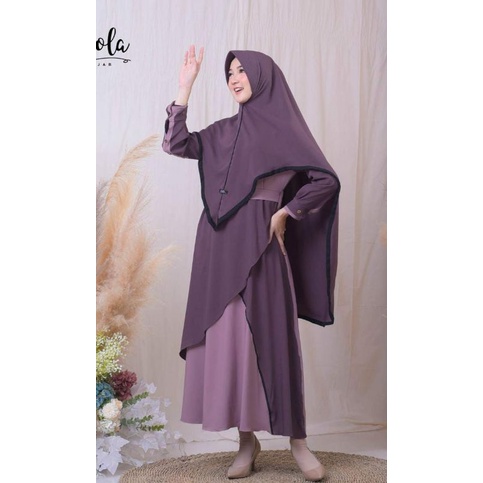 Ameera Set Syari Ori Viola Hijab