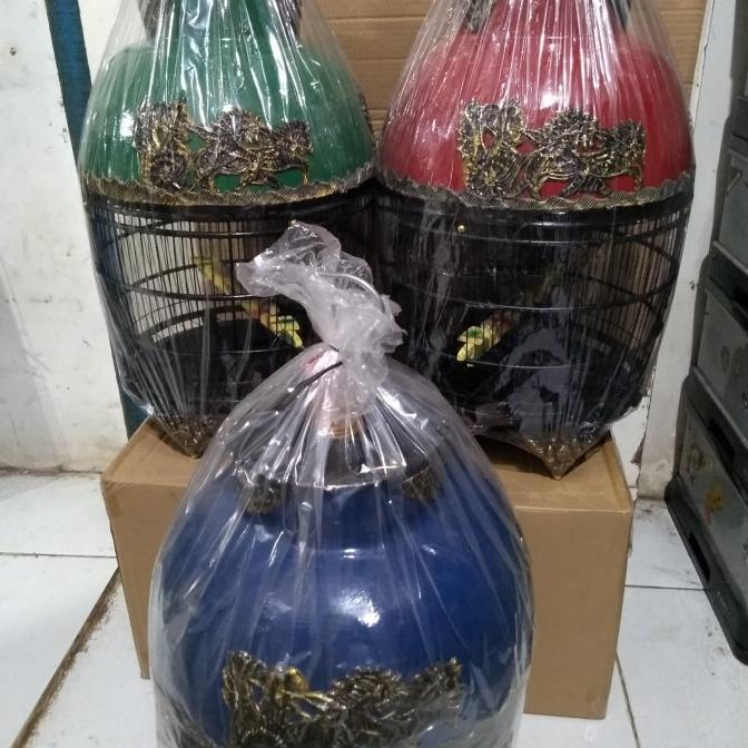 kandang/sangkar burung perkutut KERETA FIBER (grab/gojek)
