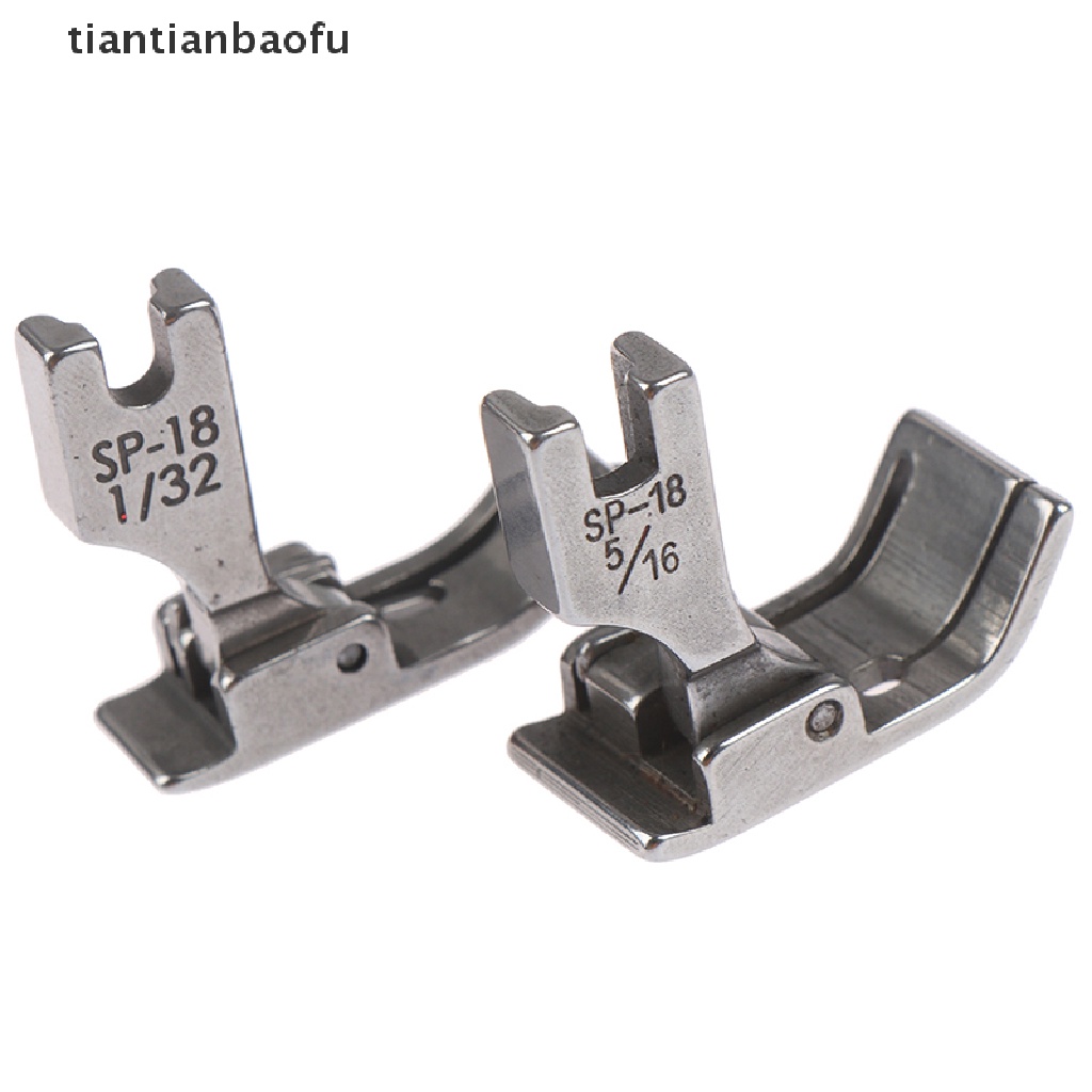 1pc presser foot Kanan Dan Lebar Bahan full steel Untuk Mesin Jahit