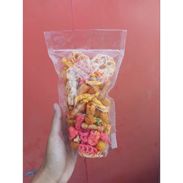 

SEBRING KERUPUK MIX / SEBLAK KERING PEDAS DAUN JERUK