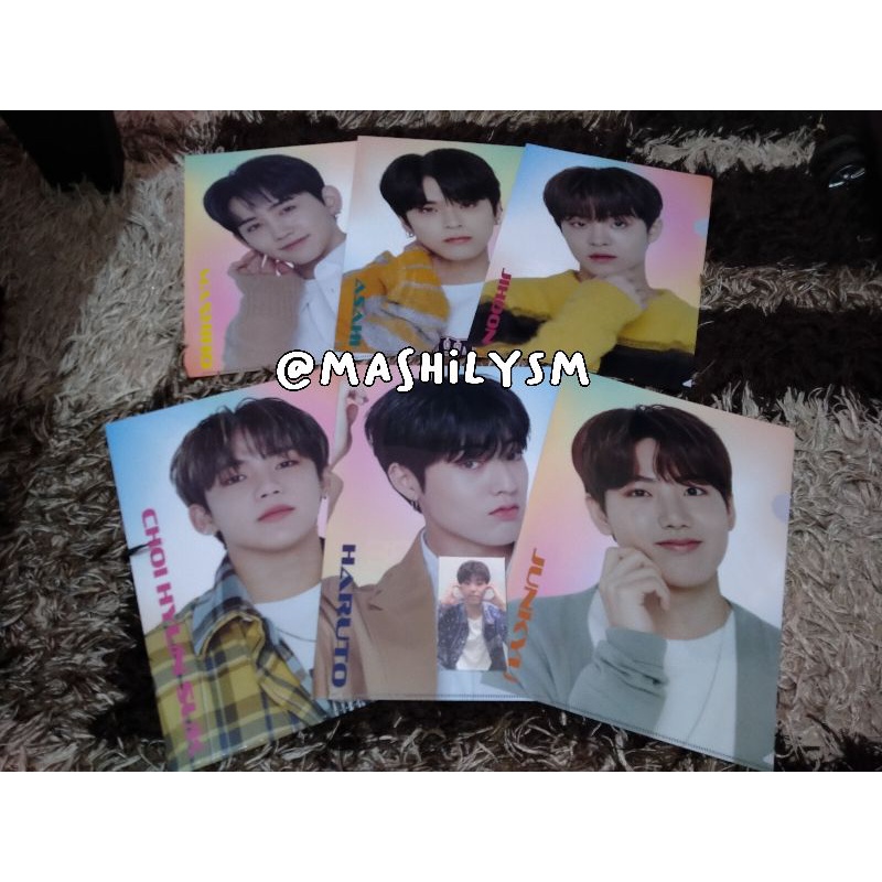 Benefit & Clear File MD Japan Online Treasure (Junkyu, Haruto, Hyunsuk, Jihoon, Asahi, Jeongwoo)