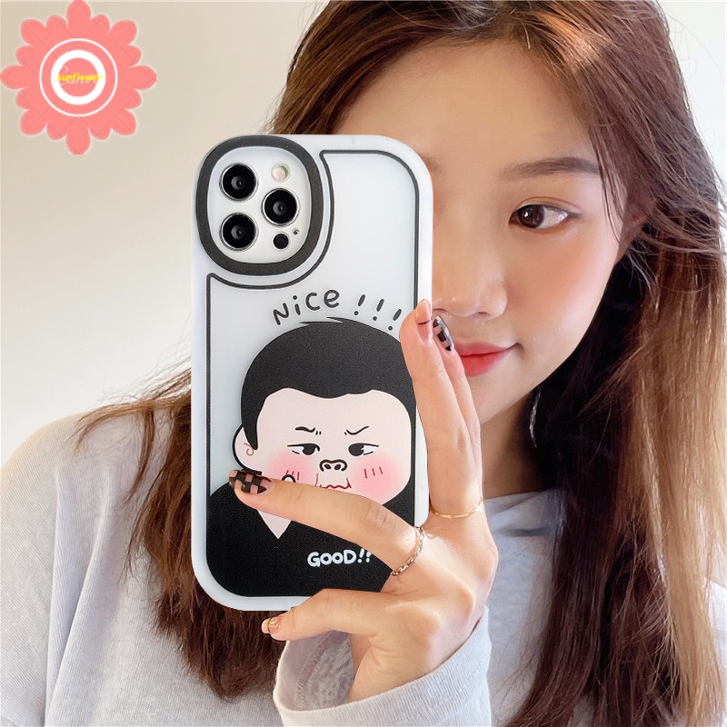 Soft Case Silikon Tpu Motif Kartun Untuk iPhone 7 8 Plus 11 13 12 Pro Max 6s 6 Plus XS Max X XR SE 2020