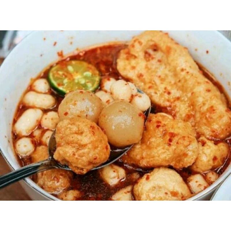 

bakso Aci cuangki gurih pedas