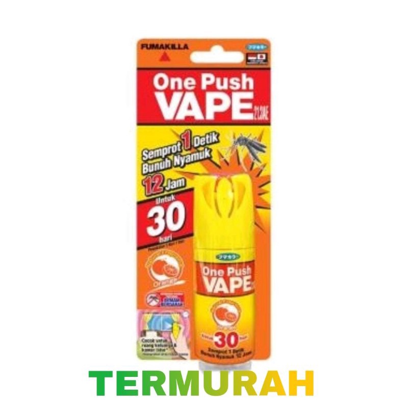 Jual Vape One Push Orange 30 Hari Anti Nyamuk 12 Jam Bunuh Nyamuk Shopee Indonesia 8658