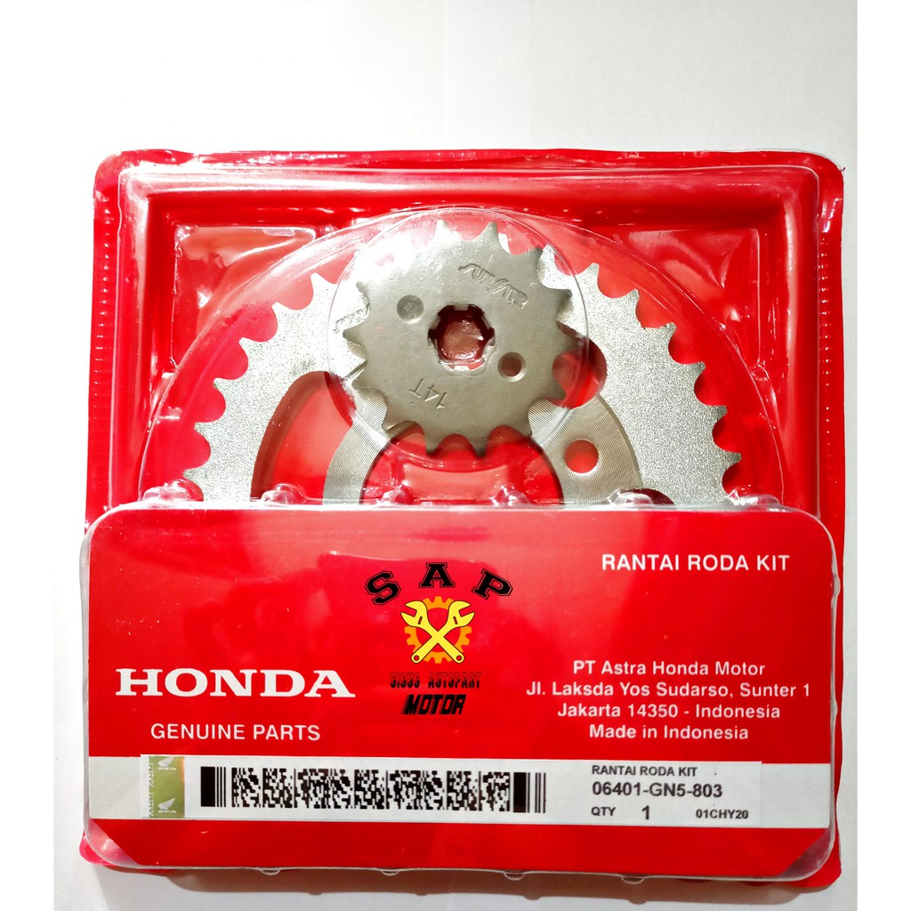 GEAR SET GRAND / GEAR SET HONDA ASTREA GRAND / GEAR SET LEGENDA GN5