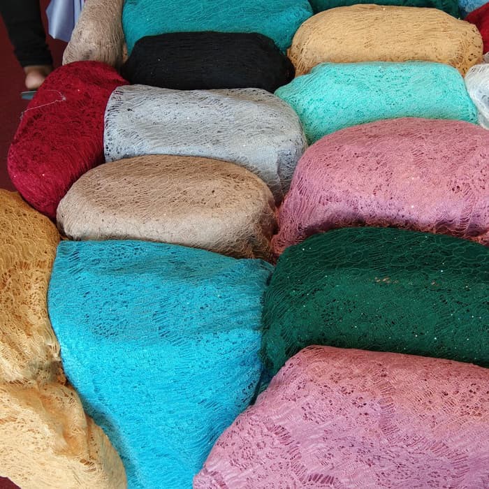 Kain Brokat Renda   Kain Renda