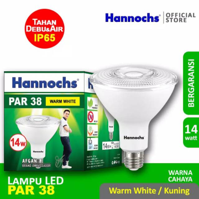 Lampu LED Par 14 Watt Hannochs