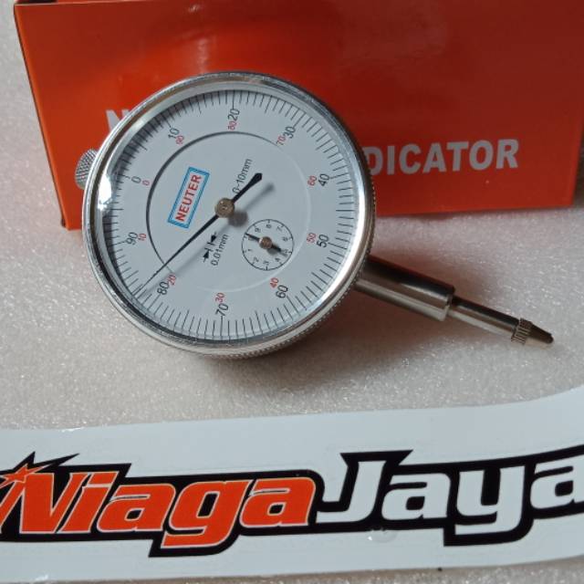 dial indikator bonus jarum sambungan panjang tanpa busur derajat tanpa dudukan dial set