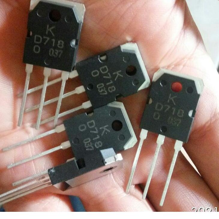 Paling Popular D718 ORIGINAL TRANSISTOR D718 D 718 2SD718 Original 2SD 718 2S 718 TR D718 2S D718 ∞➟