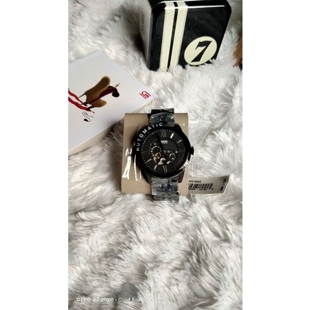 Jam Fossil original Automatic Black Stainless
