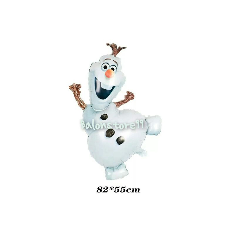 Balon foil olaf/balon ulang tahun