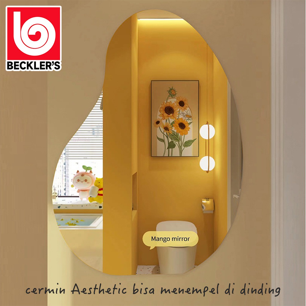 Cermin Kaca Unik Serbafungsi / Cermin Aesthetic / Aesthetic Mirror By Mirrorplus / Cermin Meja