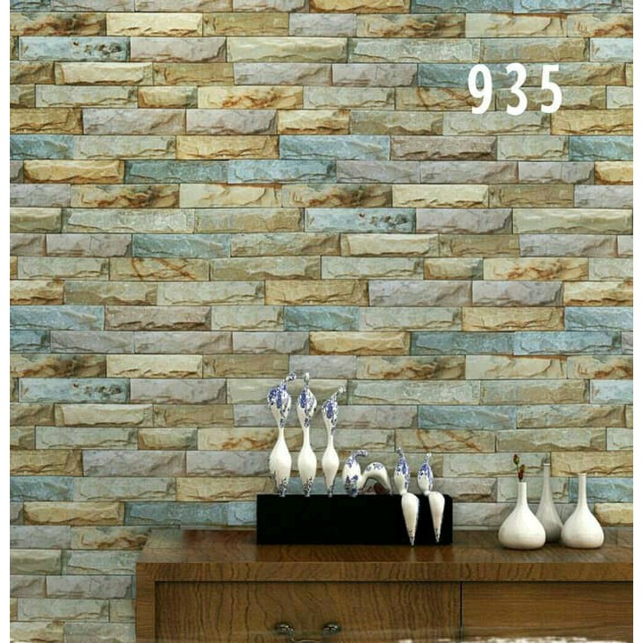 Keramik Dinding Ruang Tamu Motif Batu Alam englshpolas