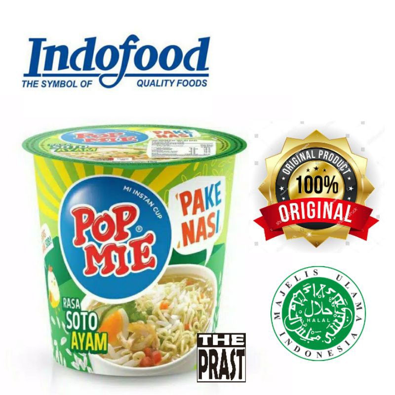 

Pop Mie Panas (Pake Nasi) Rasa Soto Ayam