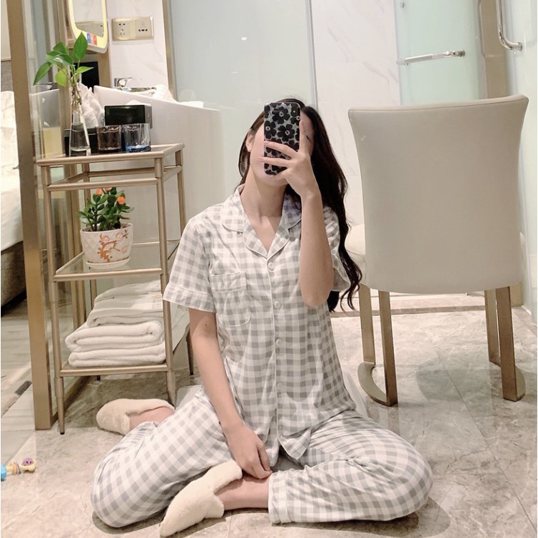 Baju tidur / piyama / sleepwear wanita bahan import murah BTB021-1