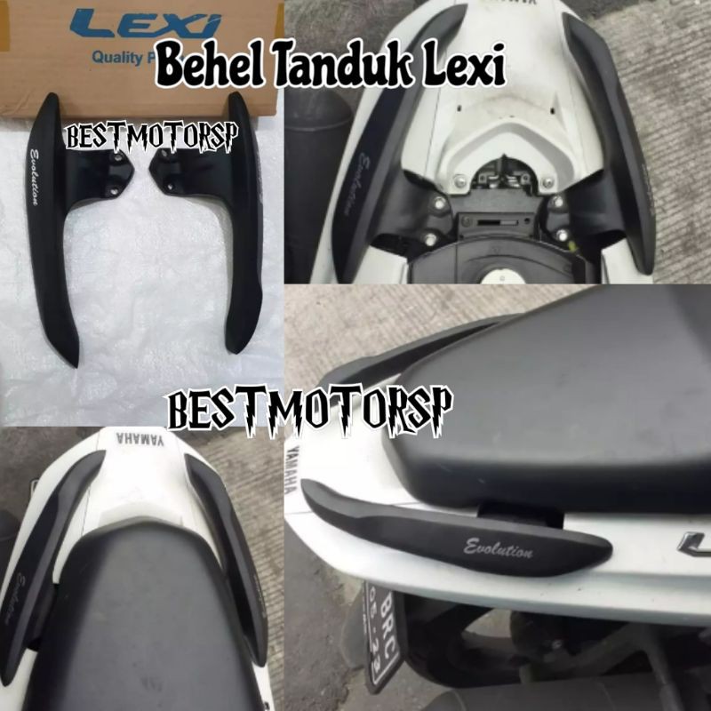 Behel Tanduk Yamaha Lexi Bracket Tanduk Lexi