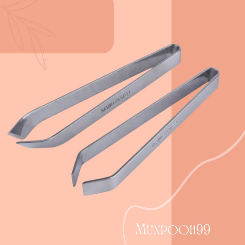 Pinset Alis/Pinset Jenggot/Pinset Stainless/Alat pencabut bulu