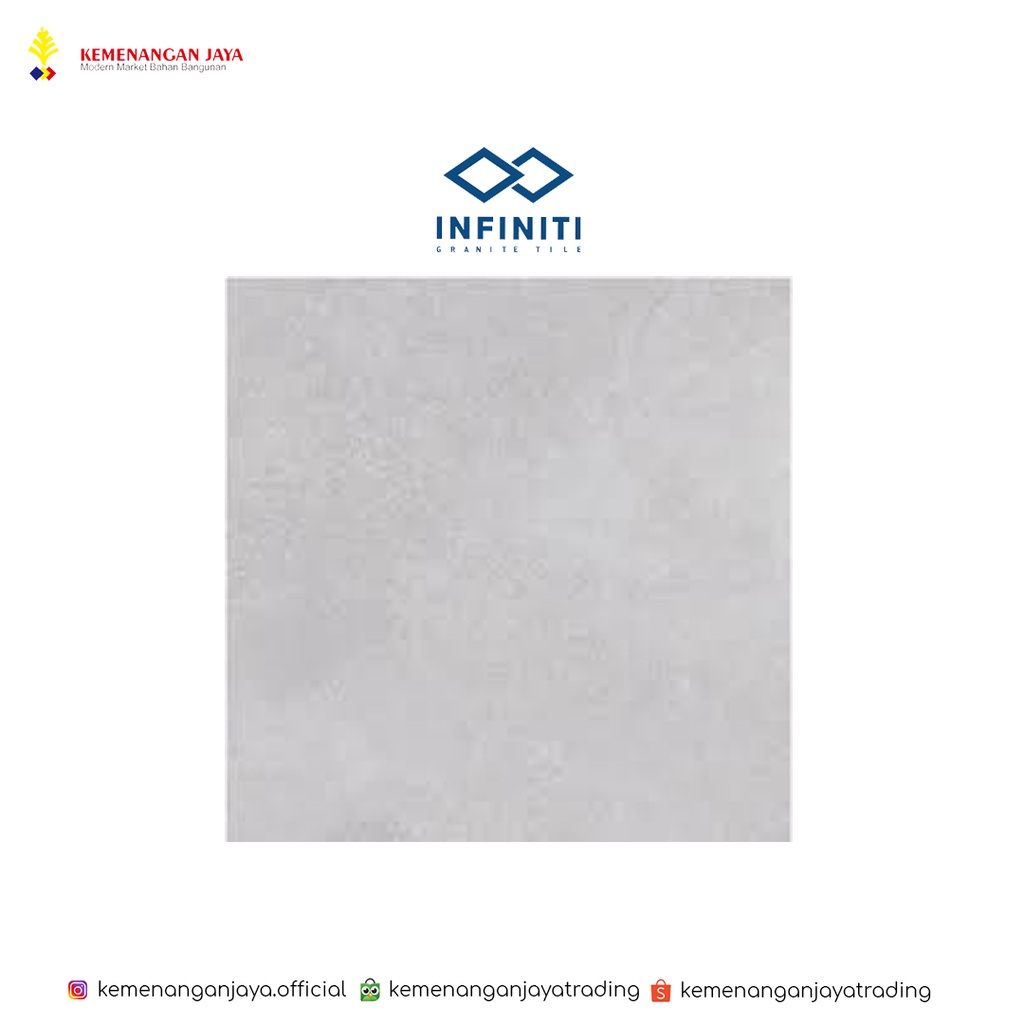 GRANIT Lantai INFINITI / STONE WHITE / 60x60 Kw 1