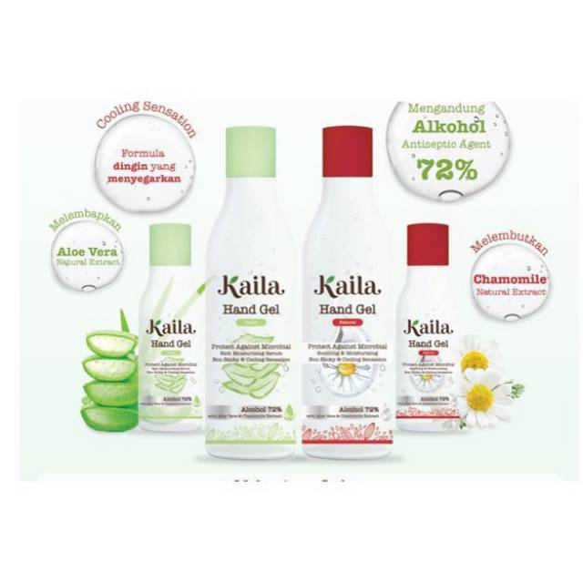 Kaila Hand Gel sanitizer