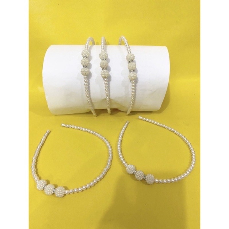 bando mutiara korea / headband korean / bando pearl / bando korea