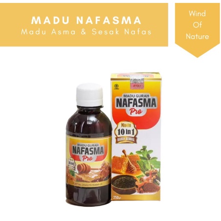 Nafasma Pro - Madu Herbal Atasi Asma, Batuk Kronis, sesak nafas dll