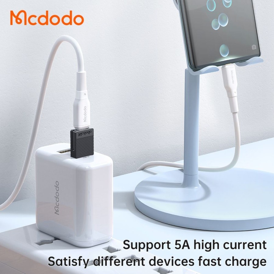 MCDODO Converter Charger OTG USB A to Type C Charging,Audio,Call USB C OTG Type C to USB Converter USB to Type C