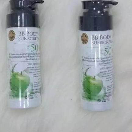 ❅ Arbutina Bb Body Lotion Sunscreen SPF 50 PA++ - Apple ✽