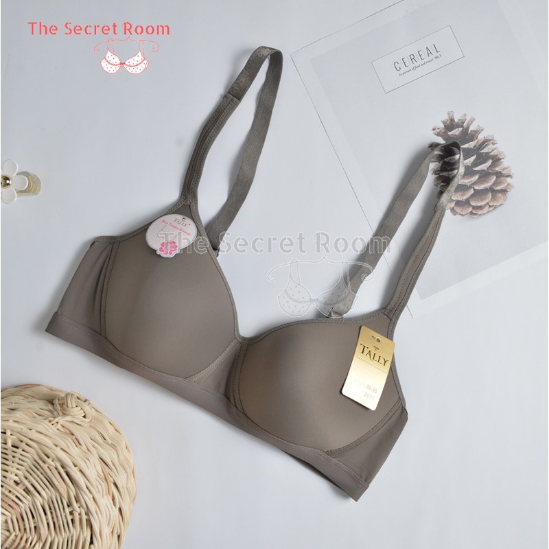 TALLY BRA BH 2077 I CUP B BESAR | SIZE 34-40 I TANPA KAWAT I BUSA TIPIS