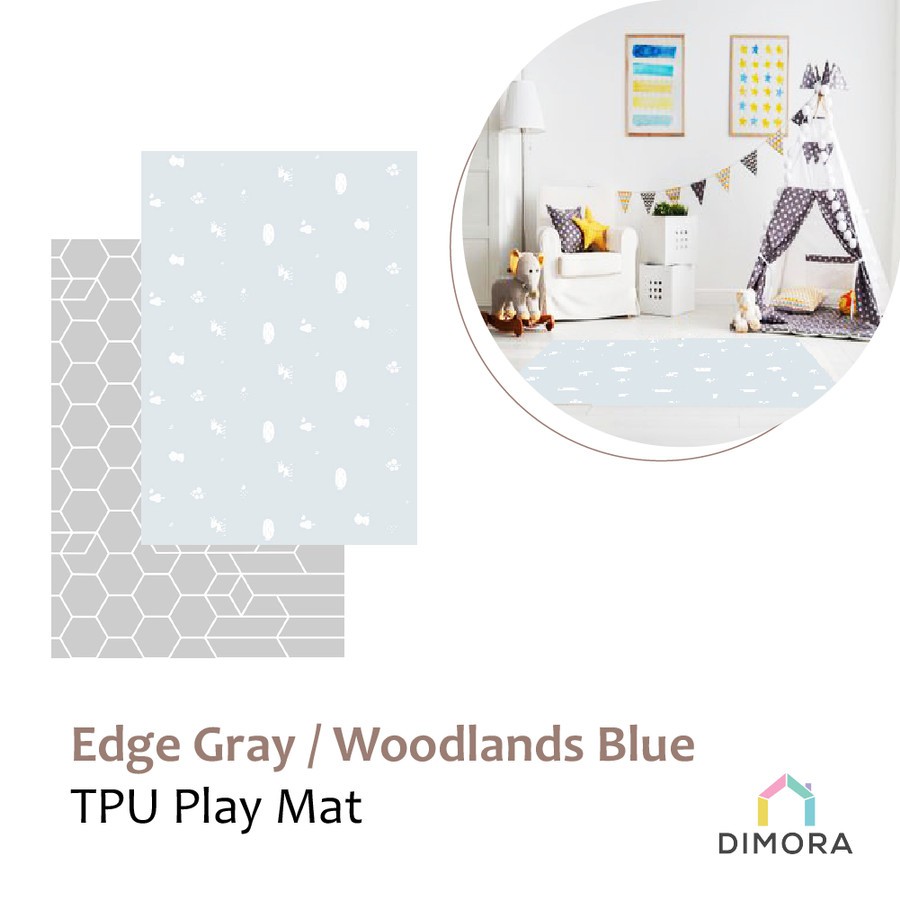 Dimora TPU Play Mat Large - Edge Gray