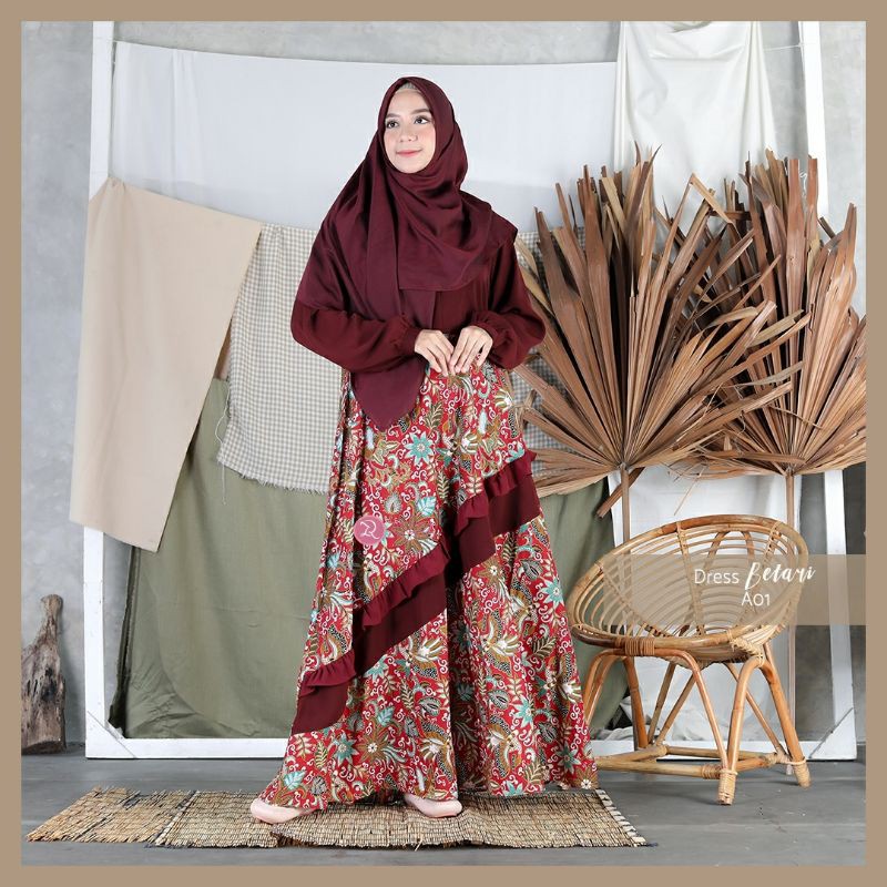 Betari Dress Betarajuna Koko By ZIZARA | Gamis Zizara | Famset Zizara | Couple Dress | Zizara Offici