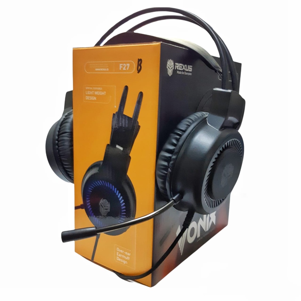 Rexus F27 Headphone Gaming Rexus Vonix F27