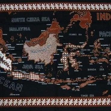 Batik Peta Indonesia