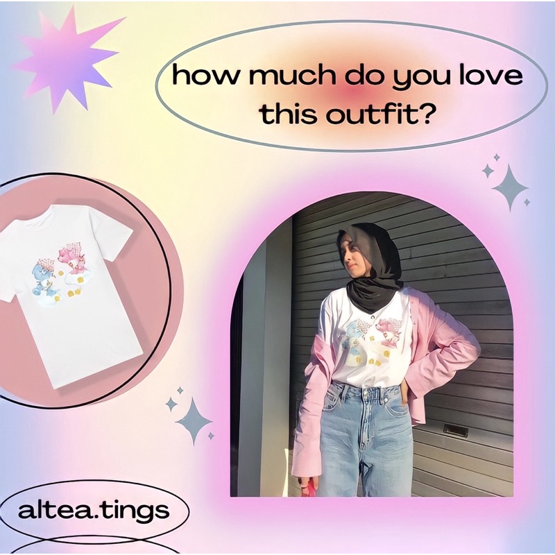 CARE BEARS TEE (2) | KAOS CARE BEARS (2)