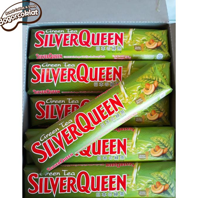 

Bestseller! Coklat Silverqueen Greentea 65Gr Box