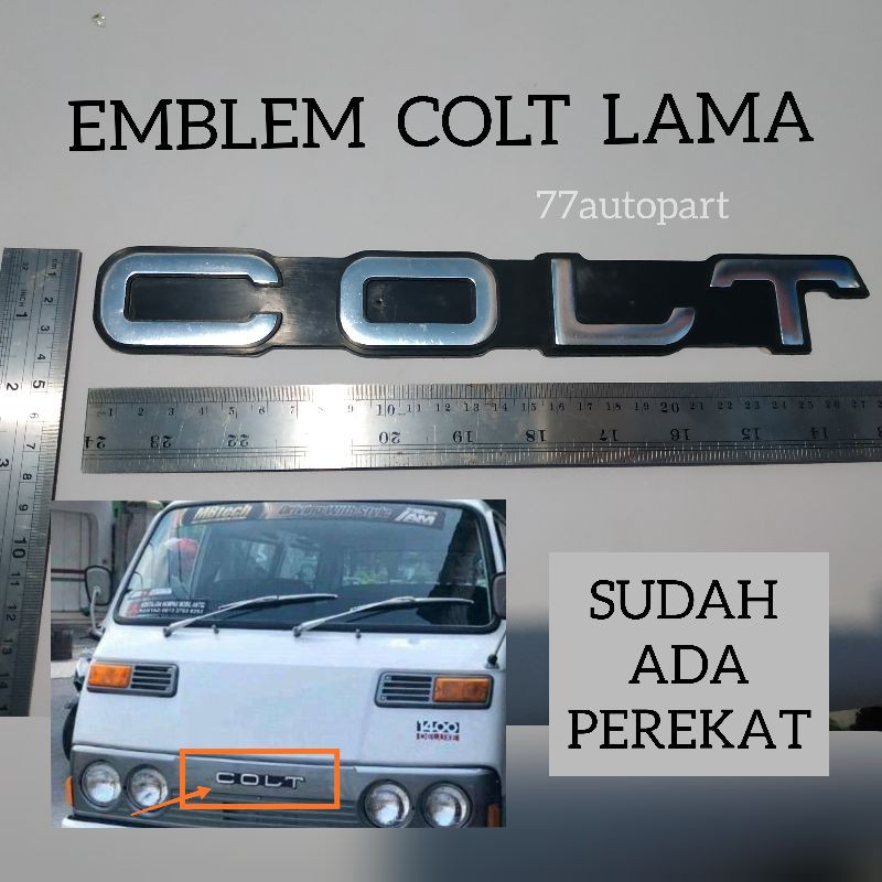 Emblem colt lama