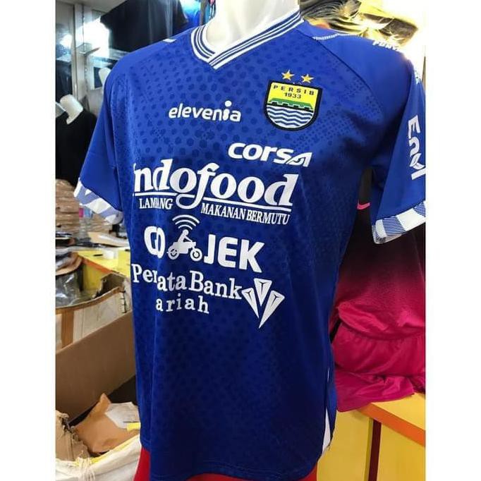 Baju Bola / Kaos Jersey / Persib Bandung / Biru Official .