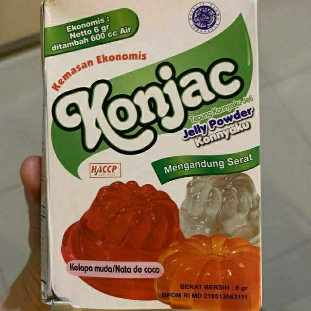 LAGI PROMO  Konjac Jelly Kelapa Muda 12 Sachet