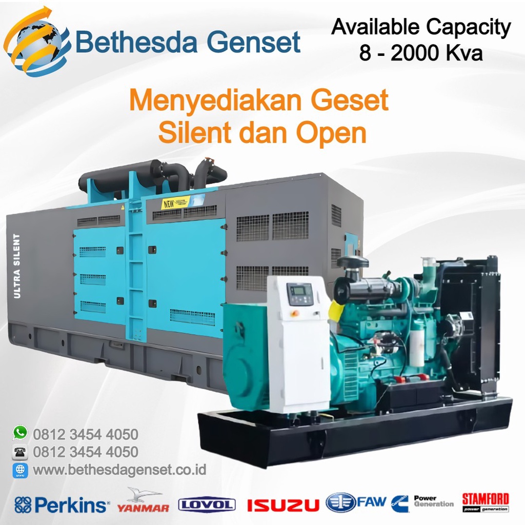 Genset 30 Kva Perkins murah