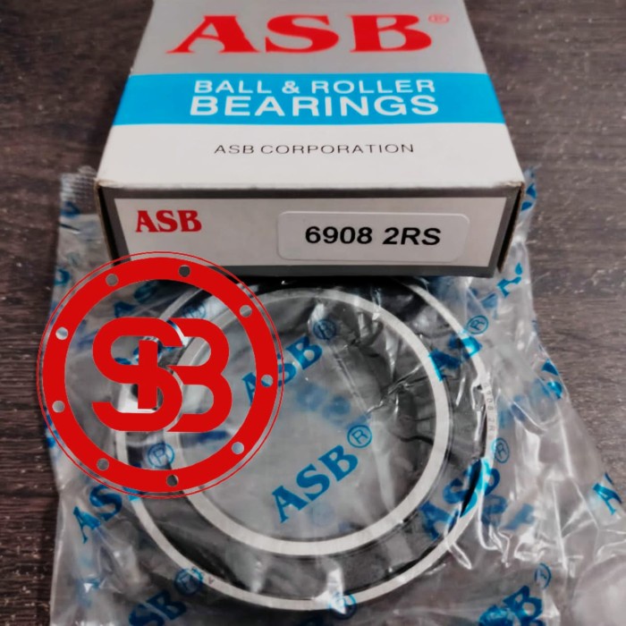 Bearing / Laker / Laher 6908 2RS ASB