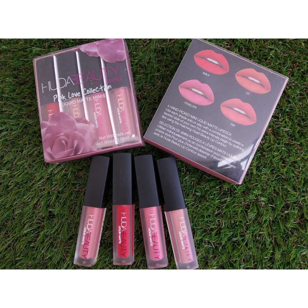 Huda BEAUTY 4in1 Lipstick murah